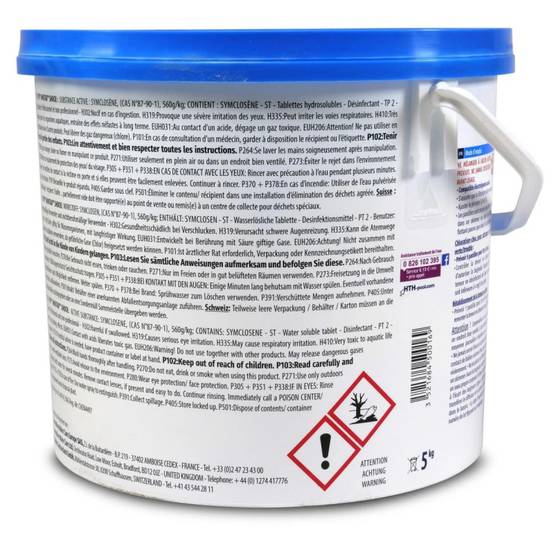 Chlore choc hth® MINITAB Shock 20g - 1,2 kg - Image 4