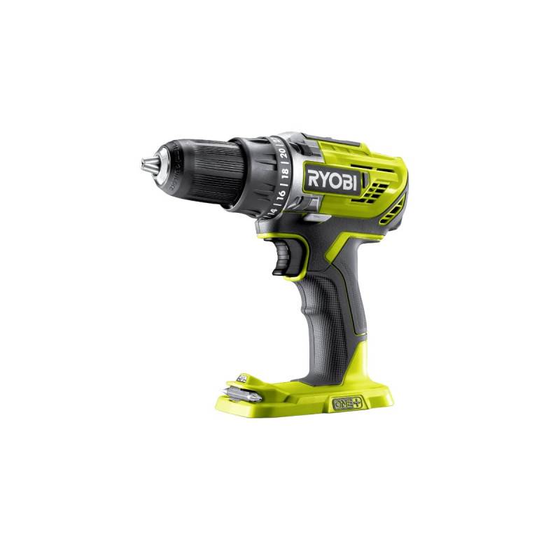 Ryobi - Perceuse-visseuse à percussion RYOBI One+ 18V - 2 batteries 2.0 Ah - 1 chargeur - R18PD2-220S - Image 2