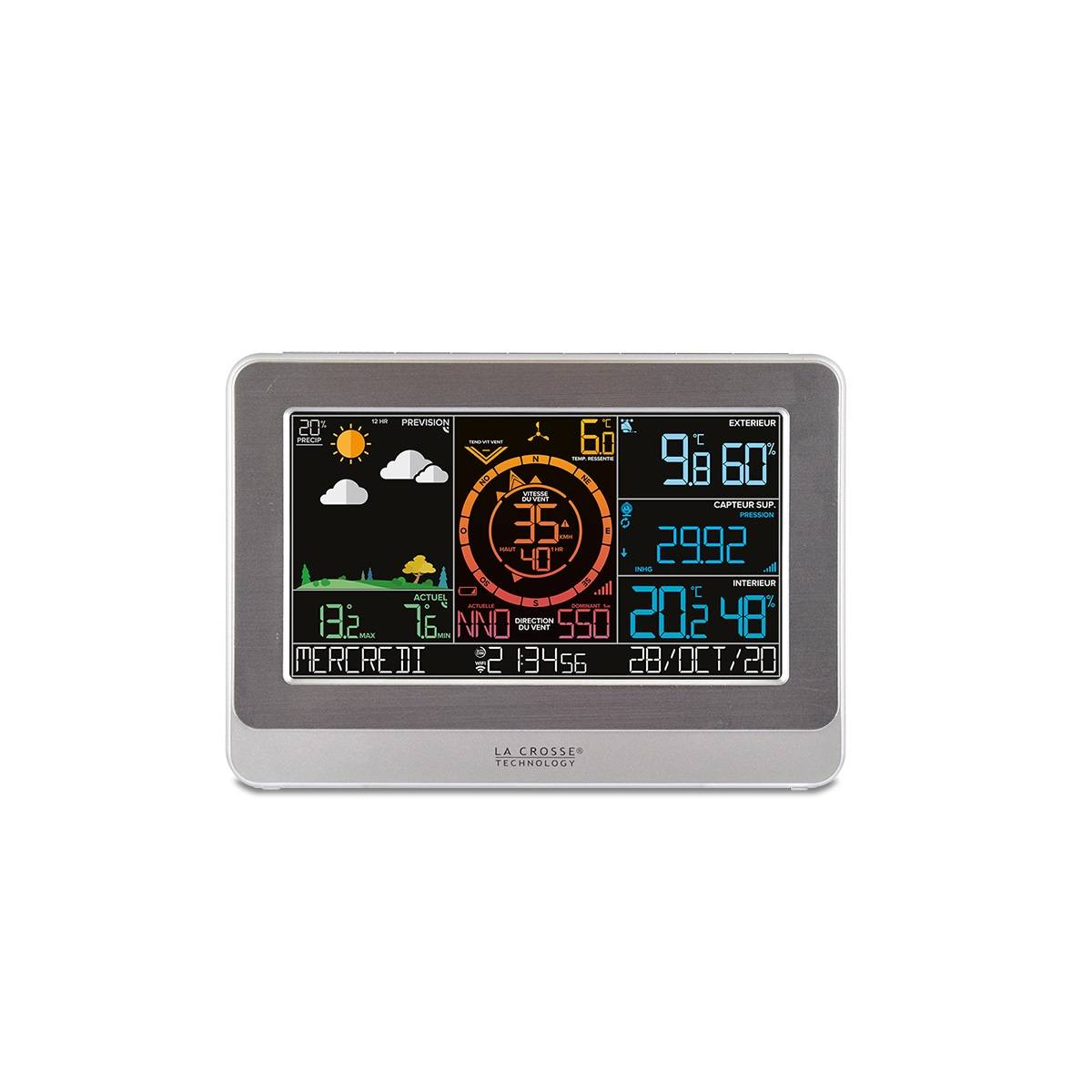 La Crosse Technology - Station Météo Professionnelle avec connexion Wifi - Image 3