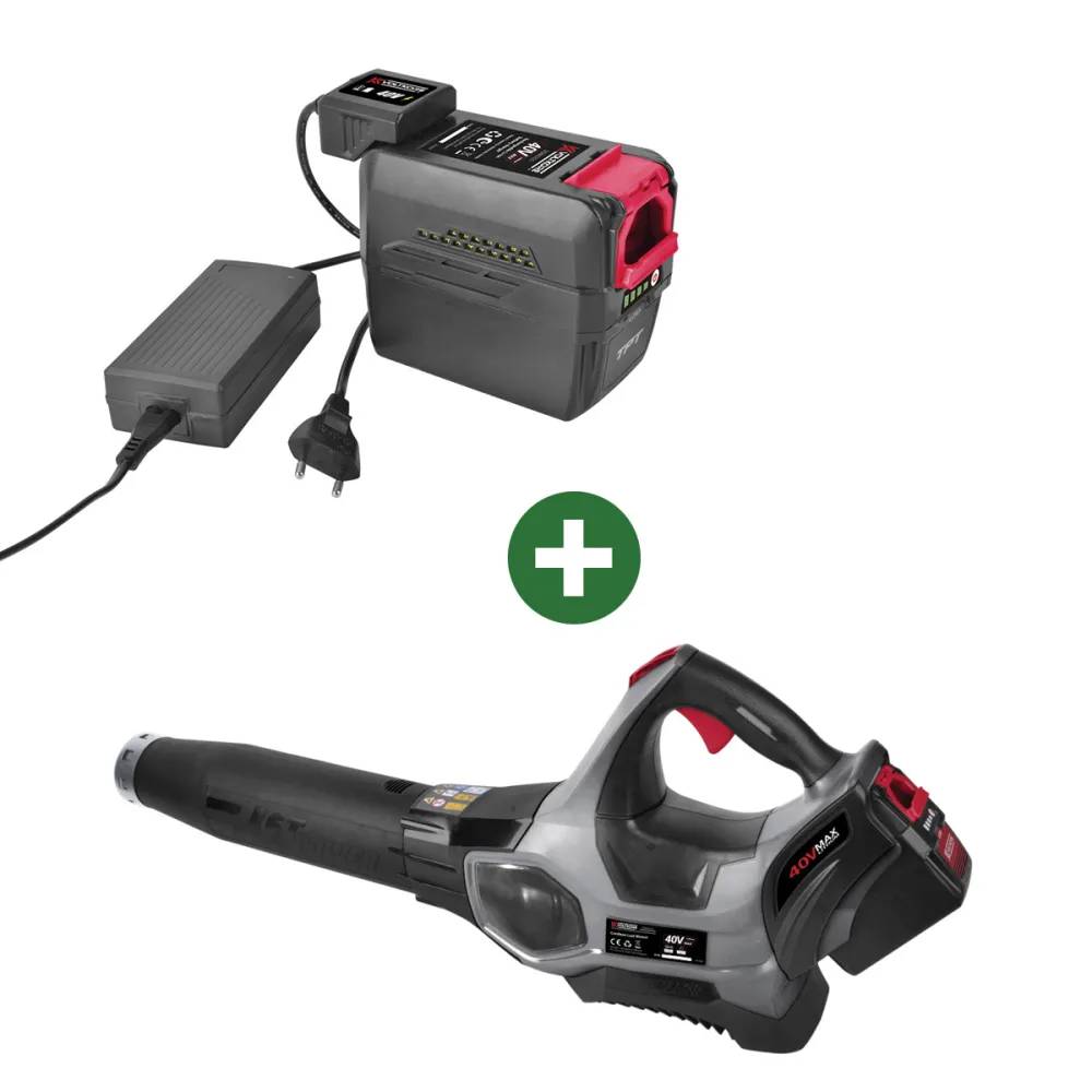 Voltkore - Souffleur 40V Voltkore® - Batterie 4,0 Ah + Chargeur Inclus Voltkore