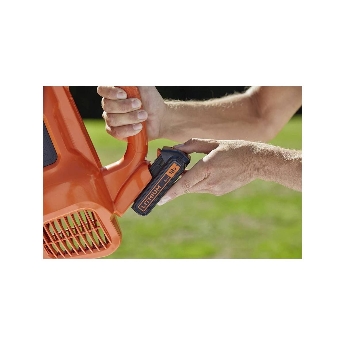 Souffleur sans fil 18V + Batterie Lithium 2.0 Ah Chargeur rapide BLACK+DECKER BCBL200L-QW - Imagen 5