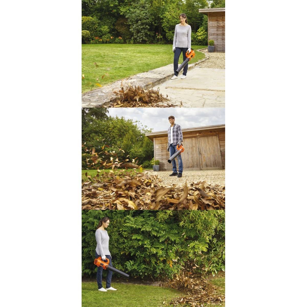 Souffleur sans fil 18V + Batterie Lithium 2.0 Ah Chargeur rapide BLACK+DECKER BCBL200L-QW - Imagen 2