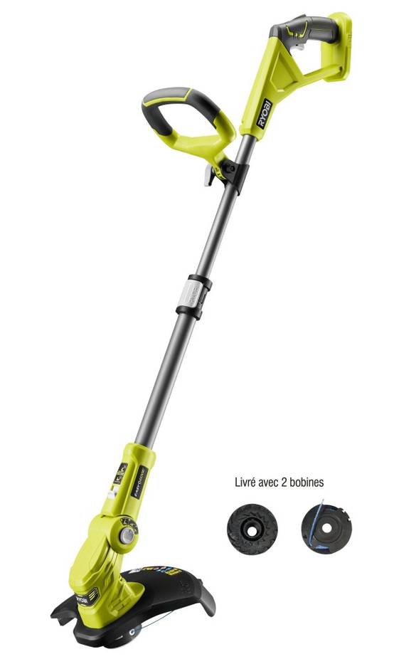 Ryobi - Coupe-bordures sur batterie, OLT1832 RYOBI 18V, sans batterie + 2 bobines, l.30 cm - Image 1