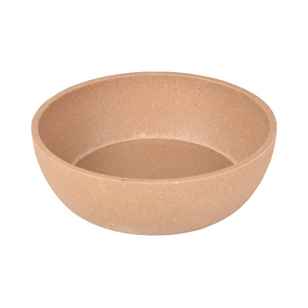 Flamingo - Gamelle 1 litre  Rimboé en bambou beige pour chat ou chien - Imagen 1