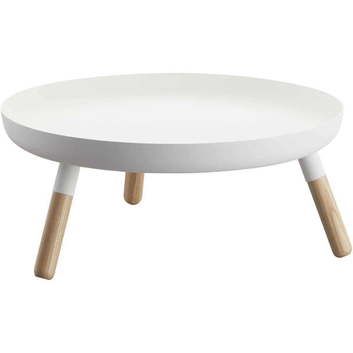 Yamazaki - Plateau rond en métal avec pieds Tower - Imagen 1