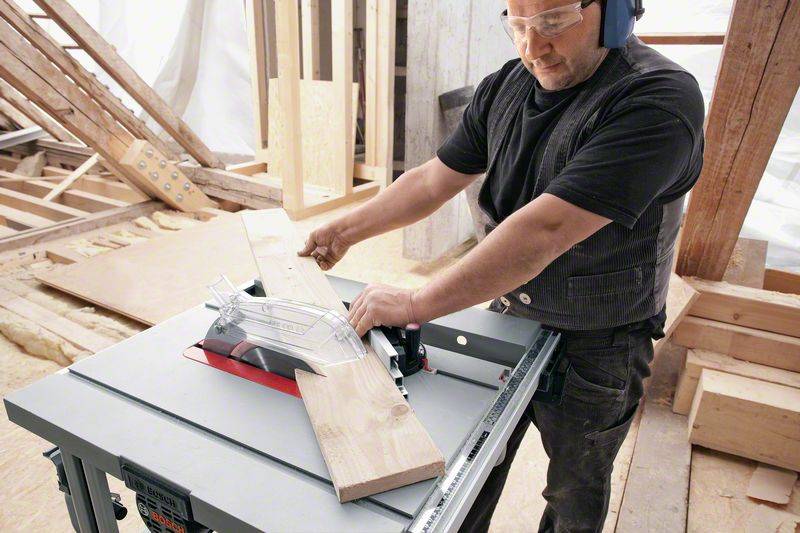 Bosch Professional - Scie circulaire sur table GTS 10 J - BOSCH - avec accessoires - 0601B30500 - Image 5
