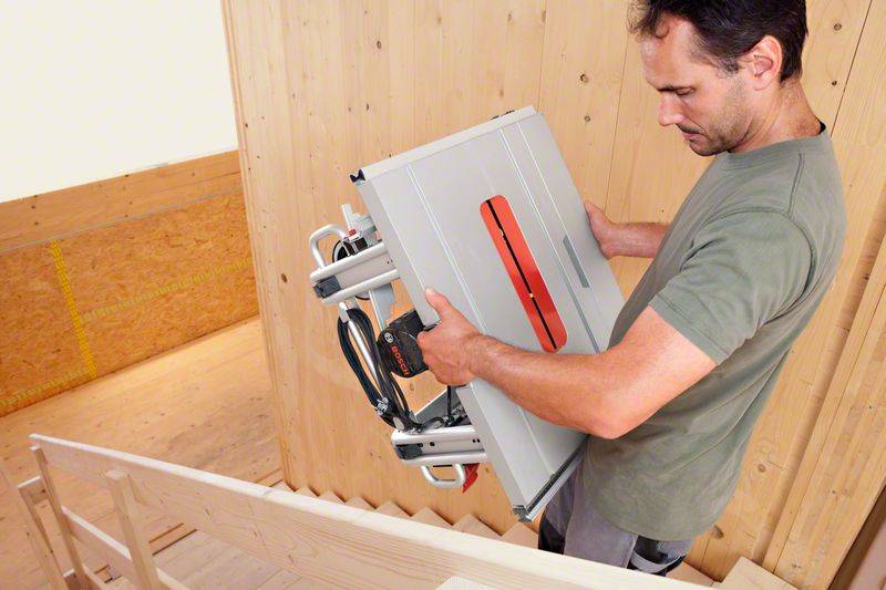 Bosch Professional - Scie circulaire sur table GTS 10 J - BOSCH - avec accessoires - 0601B30500 - Image 4