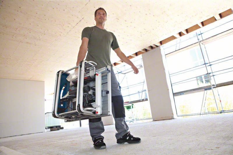 Bosch Professional - Scie circulaire sur table GTS 10 J - BOSCH - avec accessoires - 0601B30500 - Image 3