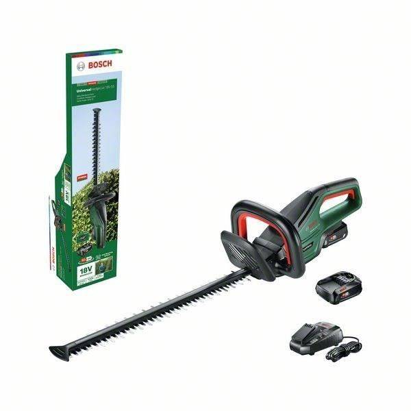 Bosch - Taille-haies Bosch - UniversalHedgeCut 18V-55 (livré avec 2 batteries et 1 chargeur) – PowerForAll
