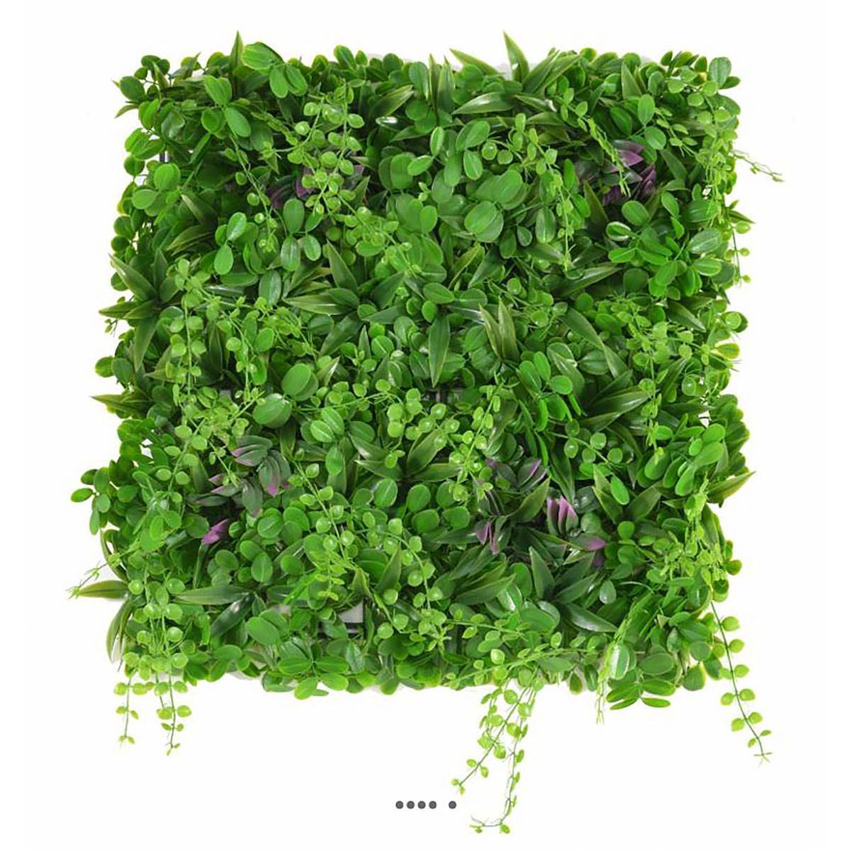 Artificielles - Plaque de feuillage mixte artificiel pour extérieur 50 x 50 cm - Imagen 1