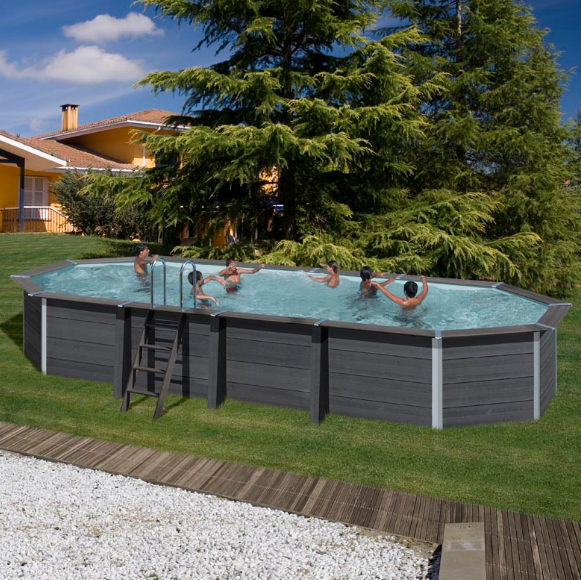 Piscine composite Avantgarde 664 x 386 x 124 cm Ovale