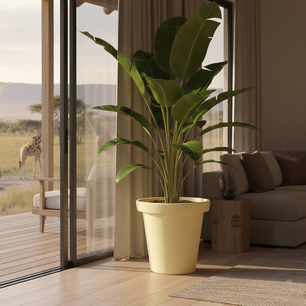 Pot de fleurs 75l delight - plast'up rotomoulage - Image 2