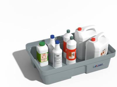 Bac pour paillasse avec caillebotis amovible 30 L 60 kg - FIMM - 845008048 - Imagen 3