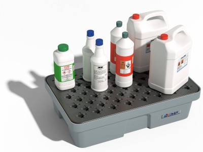 Bac pour paillasse avec caillebotis amovible 30 L 60 kg - FIMM - 845008048 - Imagen 1