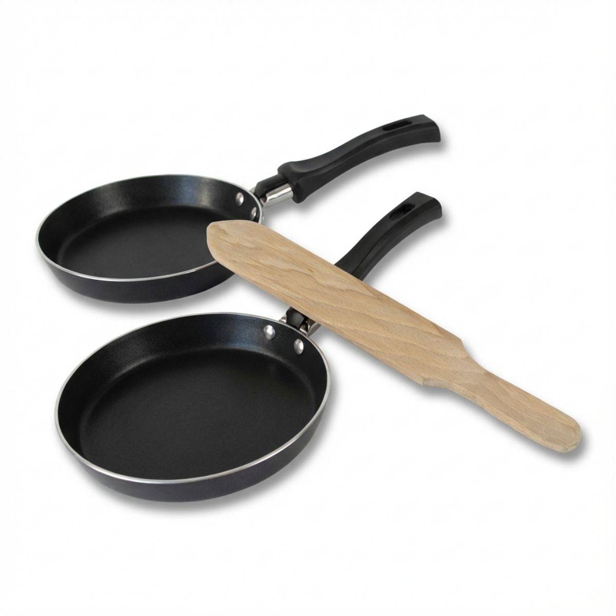 Set de 1 poêle de cuisson 14 cm en aluminium avec 1 ustensiles de cuisine sans PFAS Elo Jewel de luxe - Image 1