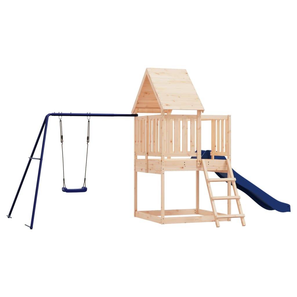 Helloshop26 - Aire de jeux d'extérieur 494 x 235 x 228 cm bois de pin massif - Imagen 1
