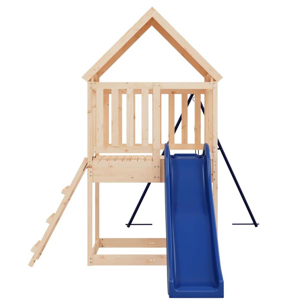 Helloshop26 - Aire de jeux d'extérieur 494 x 235 x 228 cm bois de pin massif - Imagen 4