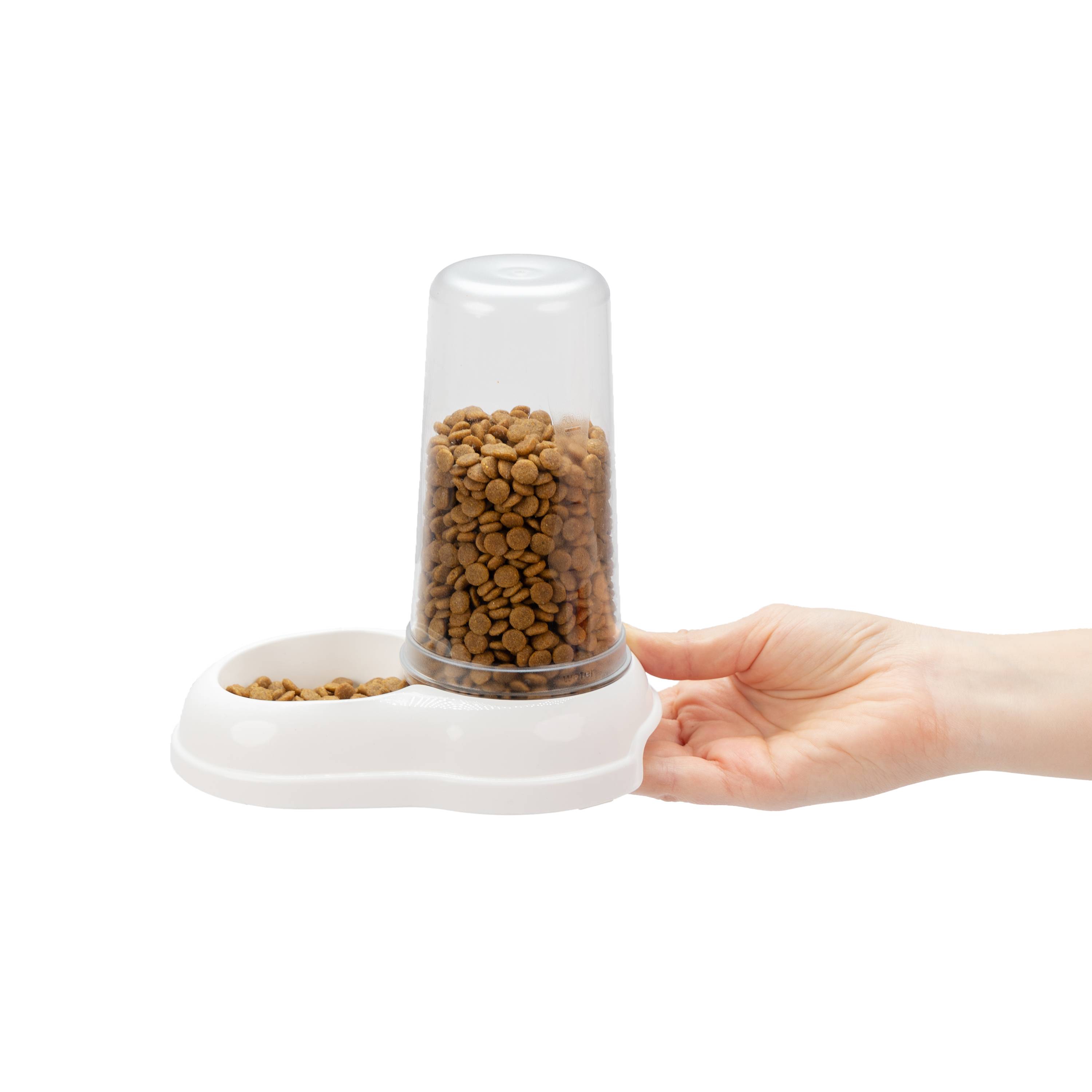 Ferplast - Ferplast Distributeur de nourriture ou d'eau pour chiens et chats AZIMUT 600, Distributeur de nourriture sèche ou eau 0,6 litre, fond antidérapant, - Imagen 9