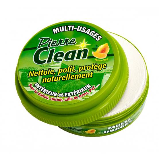 Pierre Clean | Nettoyant Alternative au Bicarbonate de soude | Lot de 2 | Avec Eponge Magique - VENTEO - Image 2