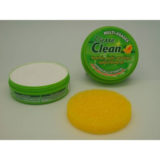 Pierre Clean | Nettoyant Alternative au Bicarbonate de soude | Lot de 2 | Avec Eponge Magique - VENTEO - Image 4