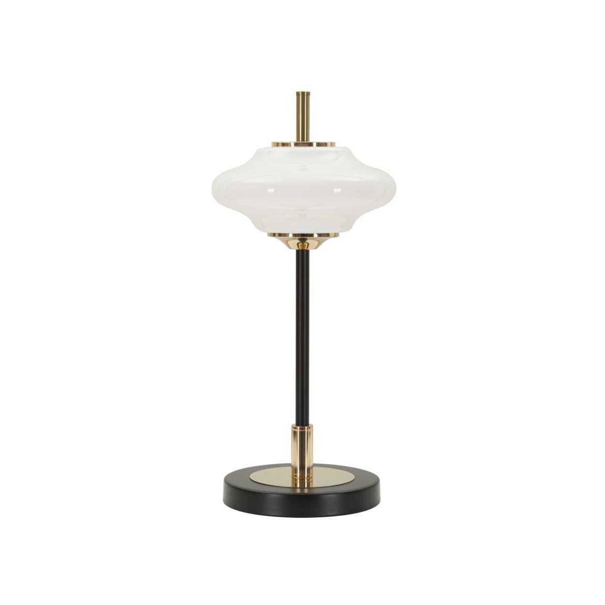 Lampe à poser en métal et verre 22 x 46 cm Vintage Mauro Ferretti - Image 1