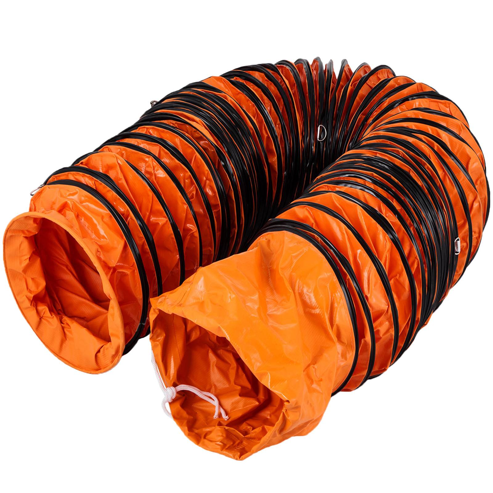 VEVOR Tuyau PVC 25 pi, gaine ventilation flexible 12 po, antideflagrant. Usines. - Image 1