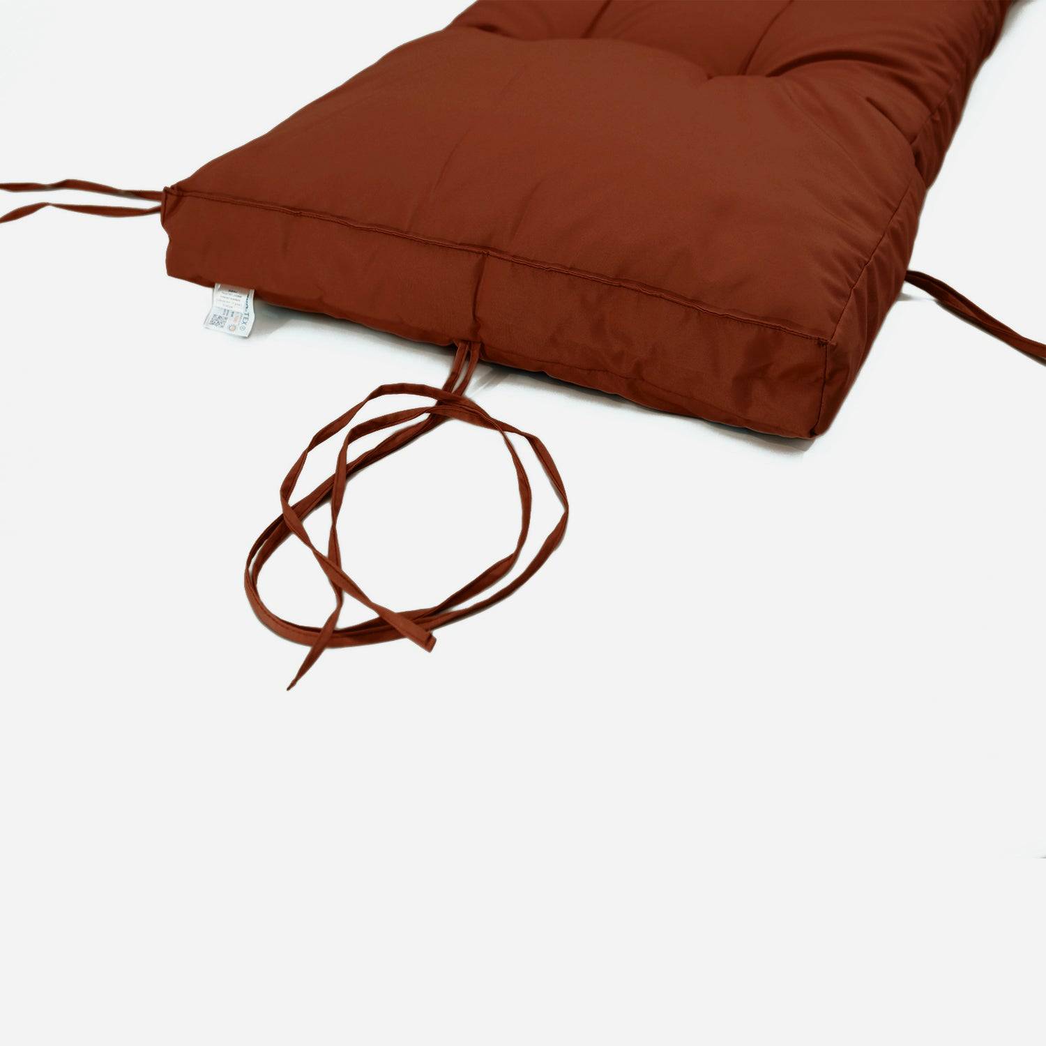 Coussin pour bain de soleil en polyester 185 x55cm terracotta - Déco arts - Image 7