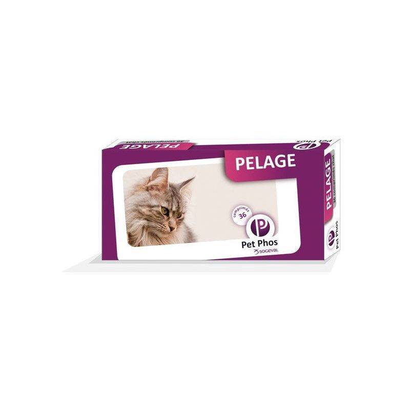PET-PHOS PELAGE CHAT - CEVA 36 comprimés