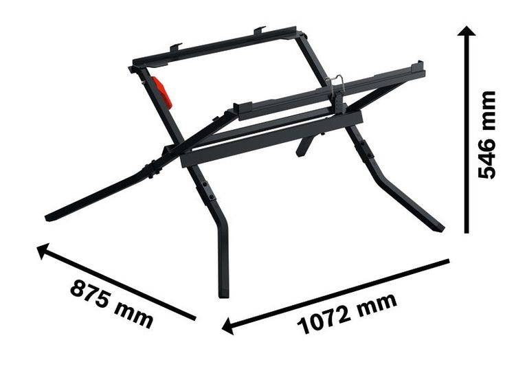 Support de travail pour scie sur table PRO GTA700 - BOSCH - 0601B22900 - Image 3