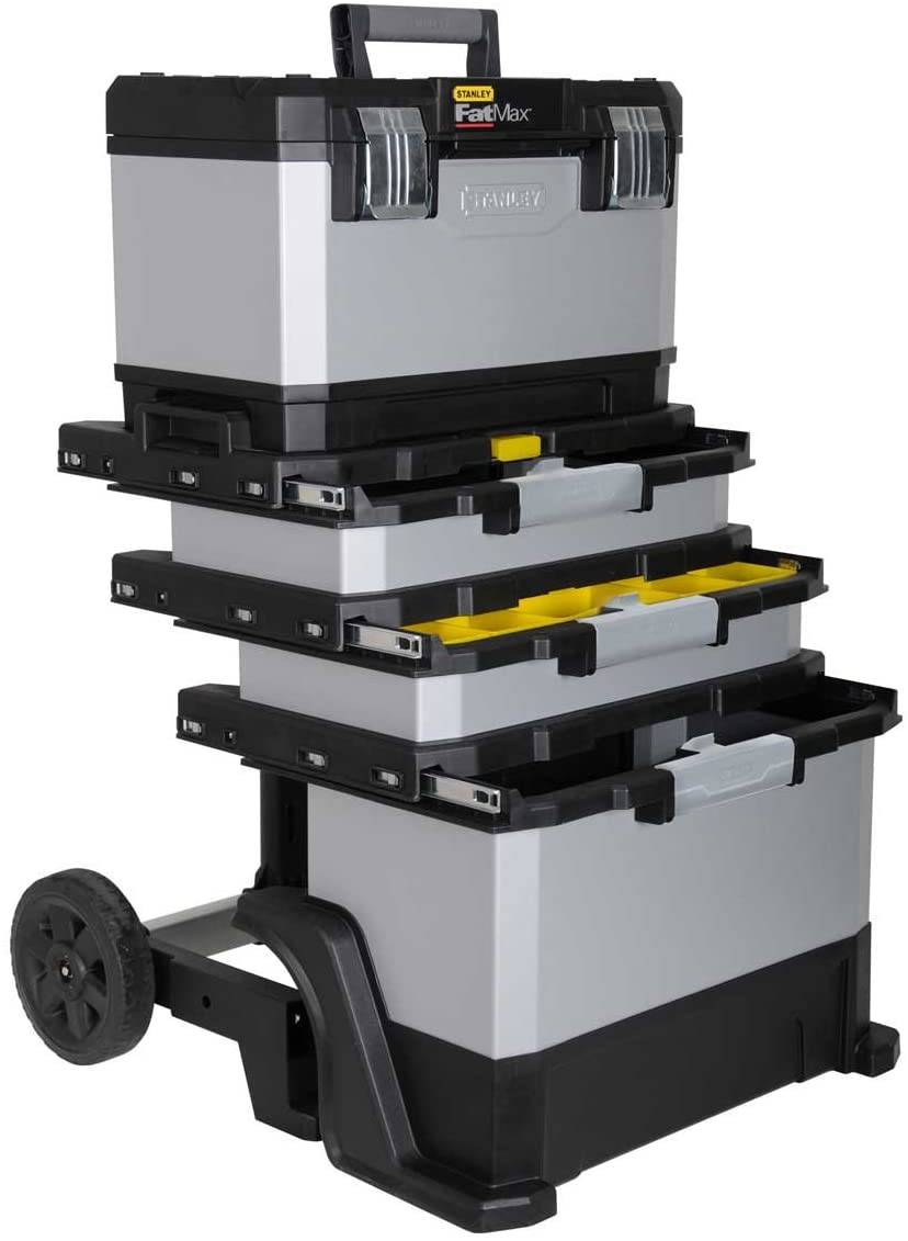 stanley - STANLEY Servante d’atelier 63L bimatière sur roulettes FatMax