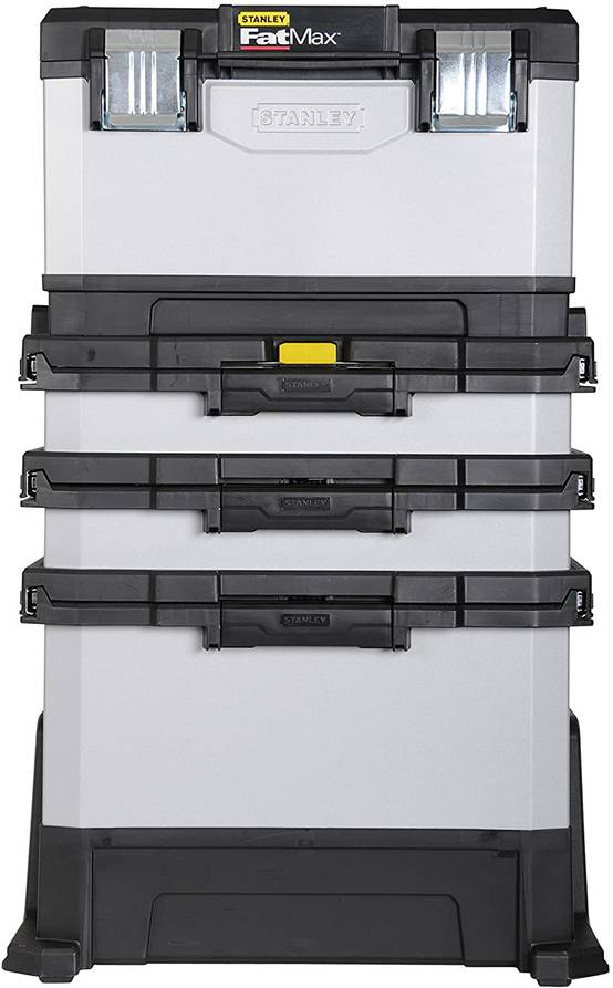 stanley - STANLEY Servante d’atelier 63L bimatière sur roulettes FatMax - Image 2
