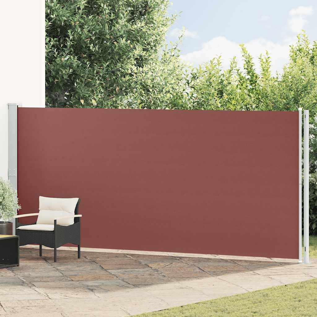 Store banne | Auvent latéral rétractable de patio 180x600 cm Marron Maison Chic - Image 2