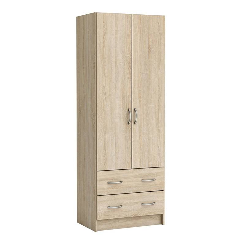 Armoire lingère 2 portes 2 tiroirs Laud - Image 1