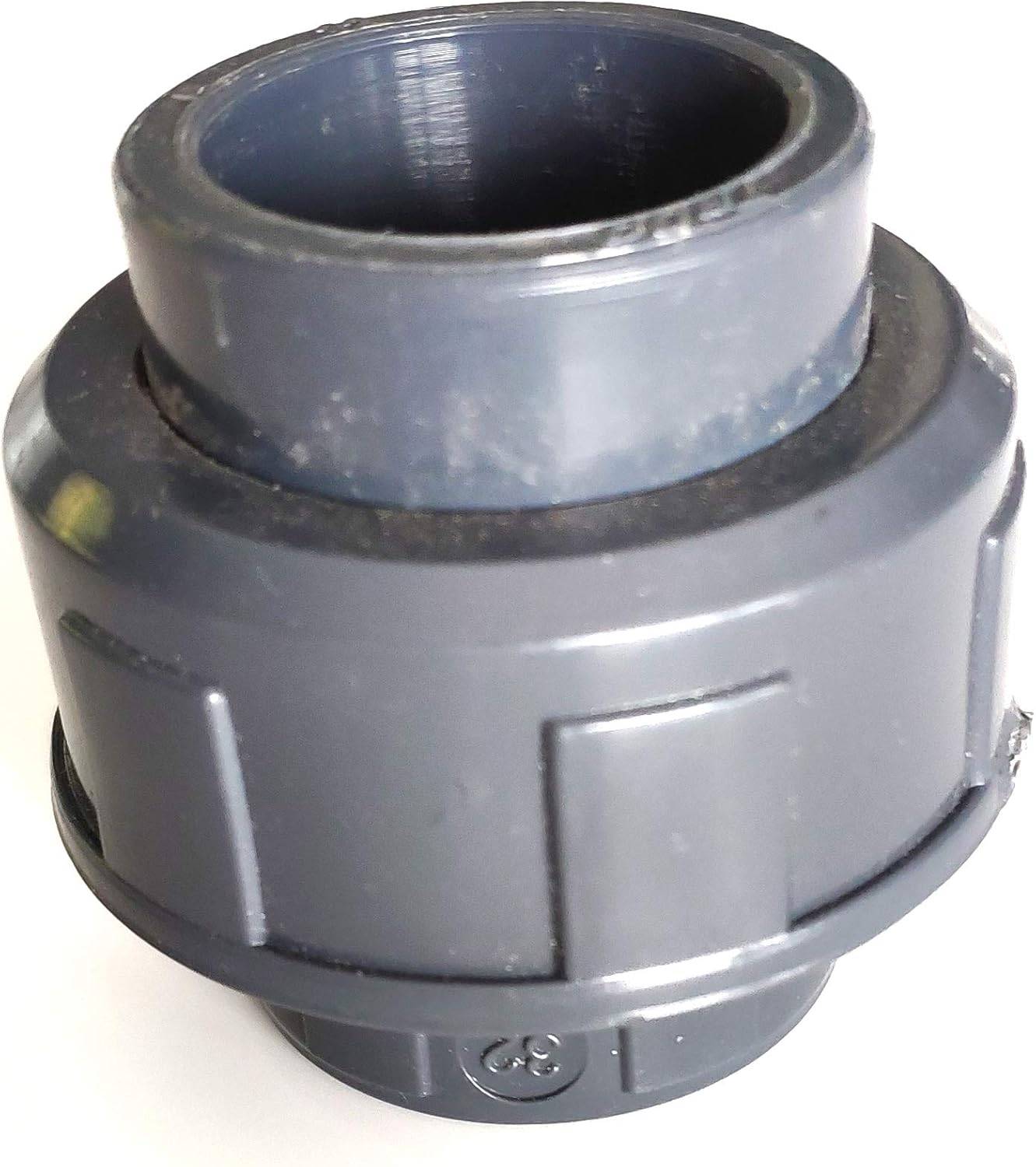 Fitt - Racord Union 3 pièces ø 32 mm intérieur à coller des 2 côtés PVC pression PN16 / 32mm / FF / Femelle Femelle - Image 2