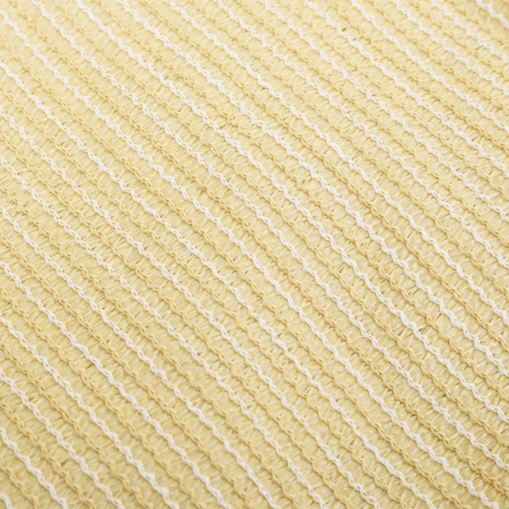 Helloshop26 - Voile d'ombrage 160 g/m² 6 x 7 m pehd beige - Imagen 3