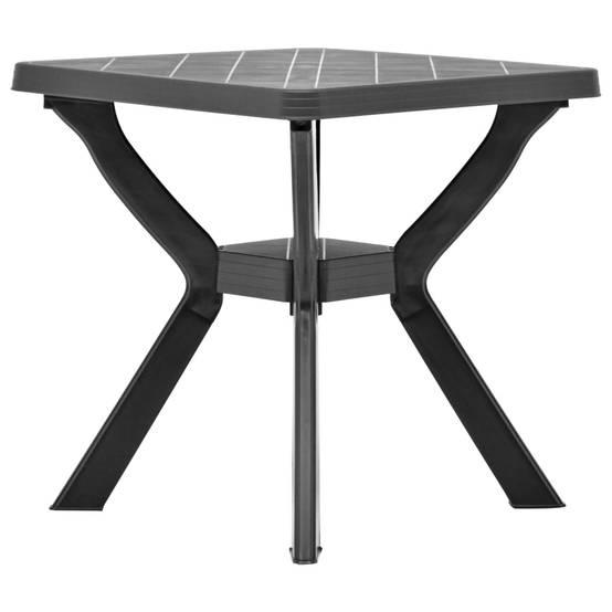 ComfortXL - Table Carrée d'Extérieur 70 cm Anthracite, Style Bistrot Moderne et Stable – ComfortXL Outdoor Living - Image 3