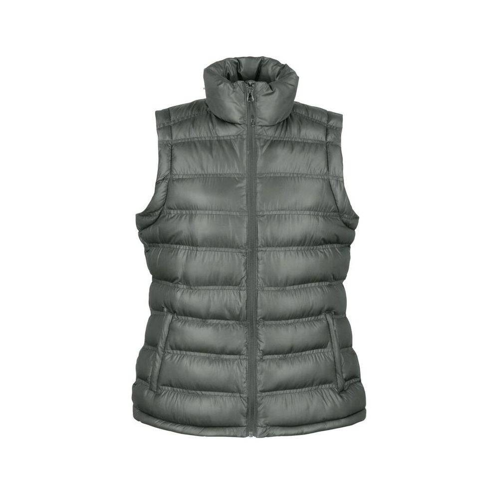 Bodywarmer matelassé protège-menton FEMME Result ICE BIRD PADDED Gris XS - Image 1