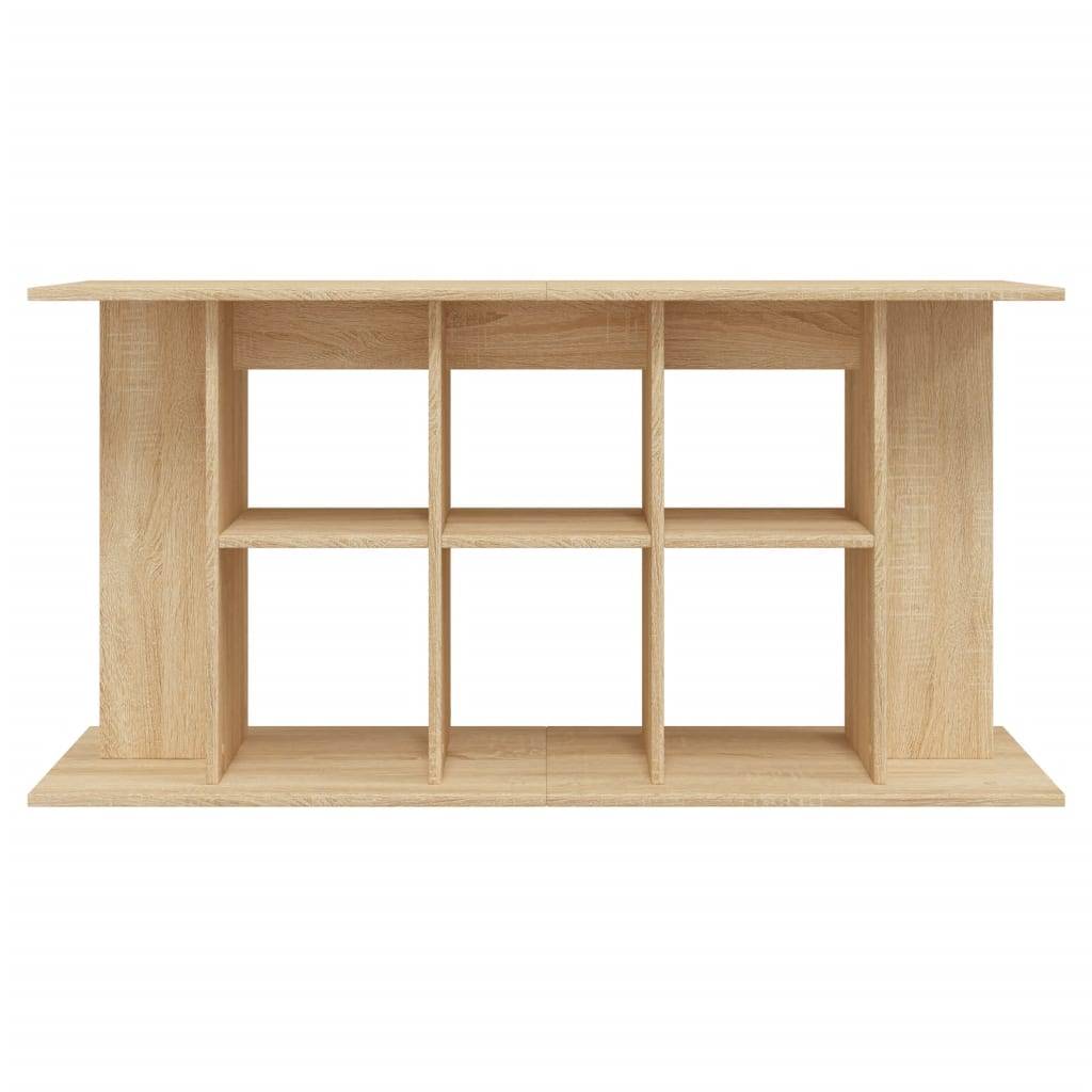 Meuble pour Aquarium Bois d'Ingénierie pour Salon avec Rangement 120x40x60 cm Chêne - ComfortXL Outdoor Living - Image 4