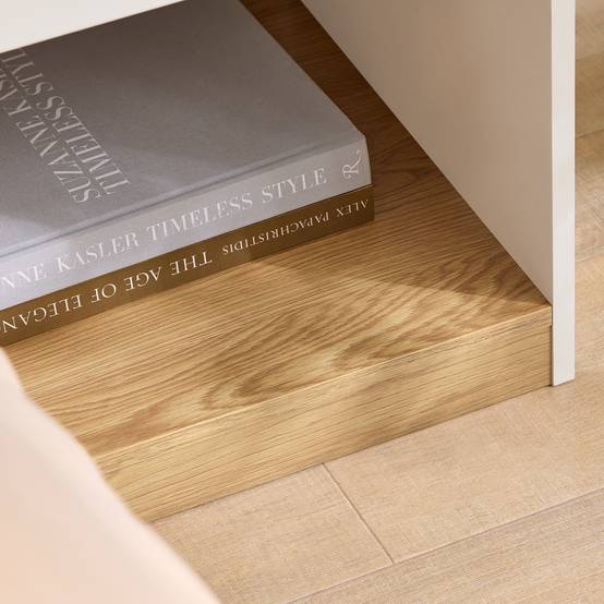 SoBuy FBT128-WN Table de Chevet Moderne avec 1 Tiroir, Blanc, pour Salon ou Chambre à Coucher - Image 9