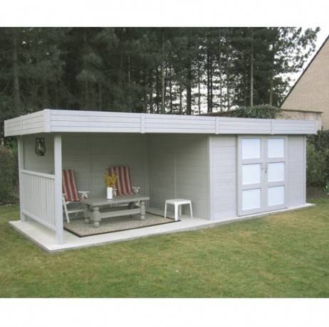 Abri de jardin ARHUS en bois 7,65 m², Plancher Non - Imagen 2