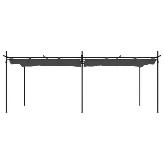 PANGIVO - Pergola avec toit rétractable anthracite 589 x 292 x 230 cm - PANGIVO - Image 3
