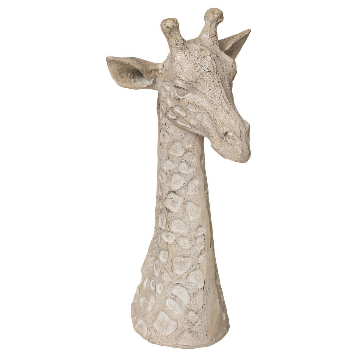 Atmosphera - Tête de girafe Safari H.32cm résine - Atmosphera Créateur d'intérieur - Image 1