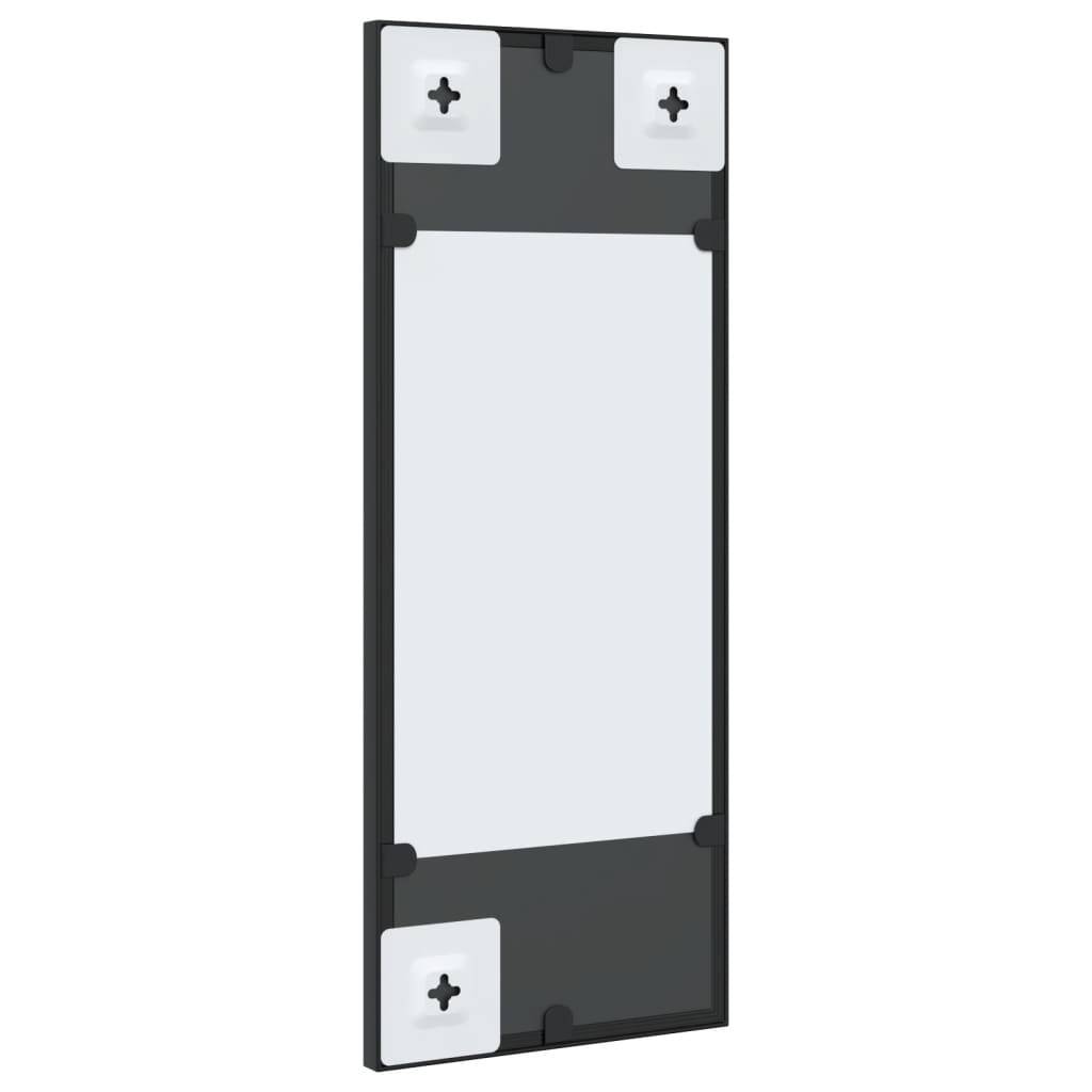 Maison Chic - Miroir mural - Miroir décoratif noir 20x50 cm rectangulaire fer - Image 5