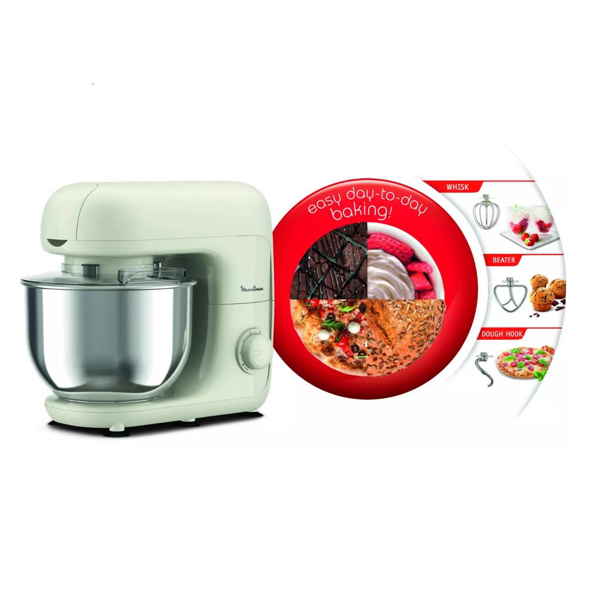 Moulinex - Robot pétrin 4.8l 800w QA160110 Moulinex - Image 6