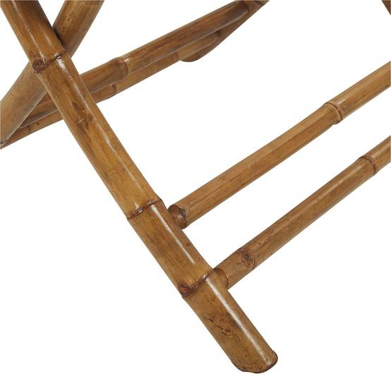 Petite Table de Jardin Bistrot Pliante 70 x 70 cm Facile à Ranger et Légère Idéale pour Jardin ou Terrasse Moderne Beliani - Image 4