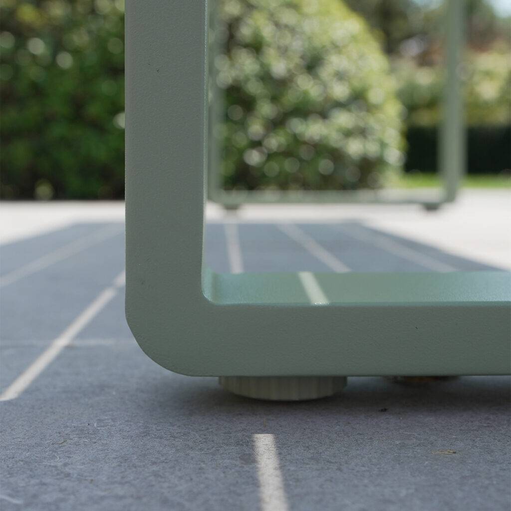 Wilsa Garden - Salon de jardin aluminium RIO 4 places avec table et 2 bancs - Imagen 8
