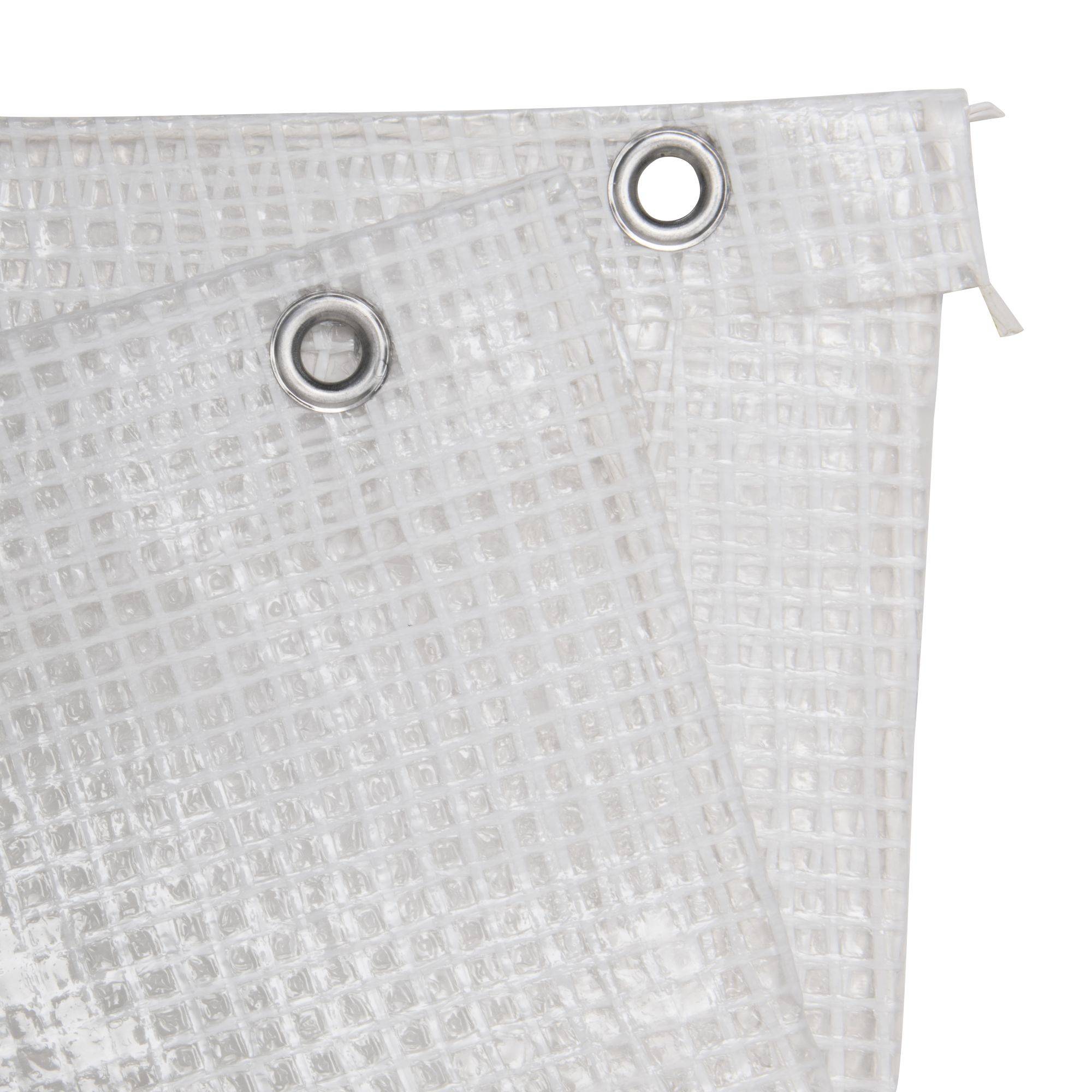 Bâche transparente 300 g/m2 WERKA PRO - 3 x 5 m - Image 3
