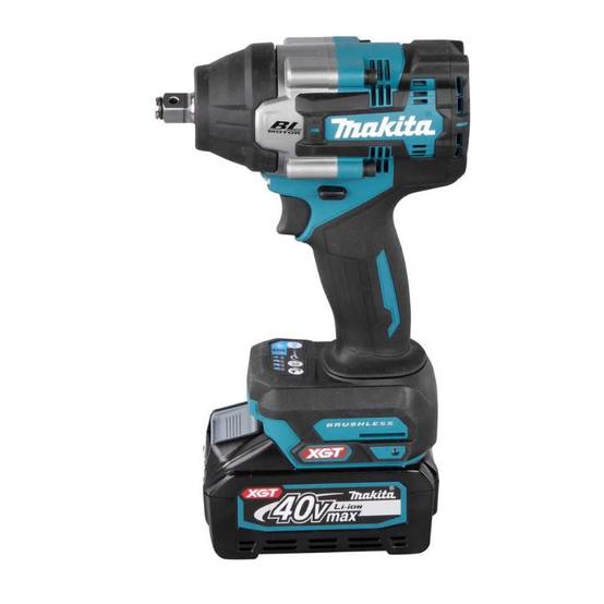Boulonneuse 1/2'' 760Nm 40V XGT- MAKITA - avec 2 batteries 40V 4,0 Ah + chargeur - MakPac - TW007GM201 - Image 2
