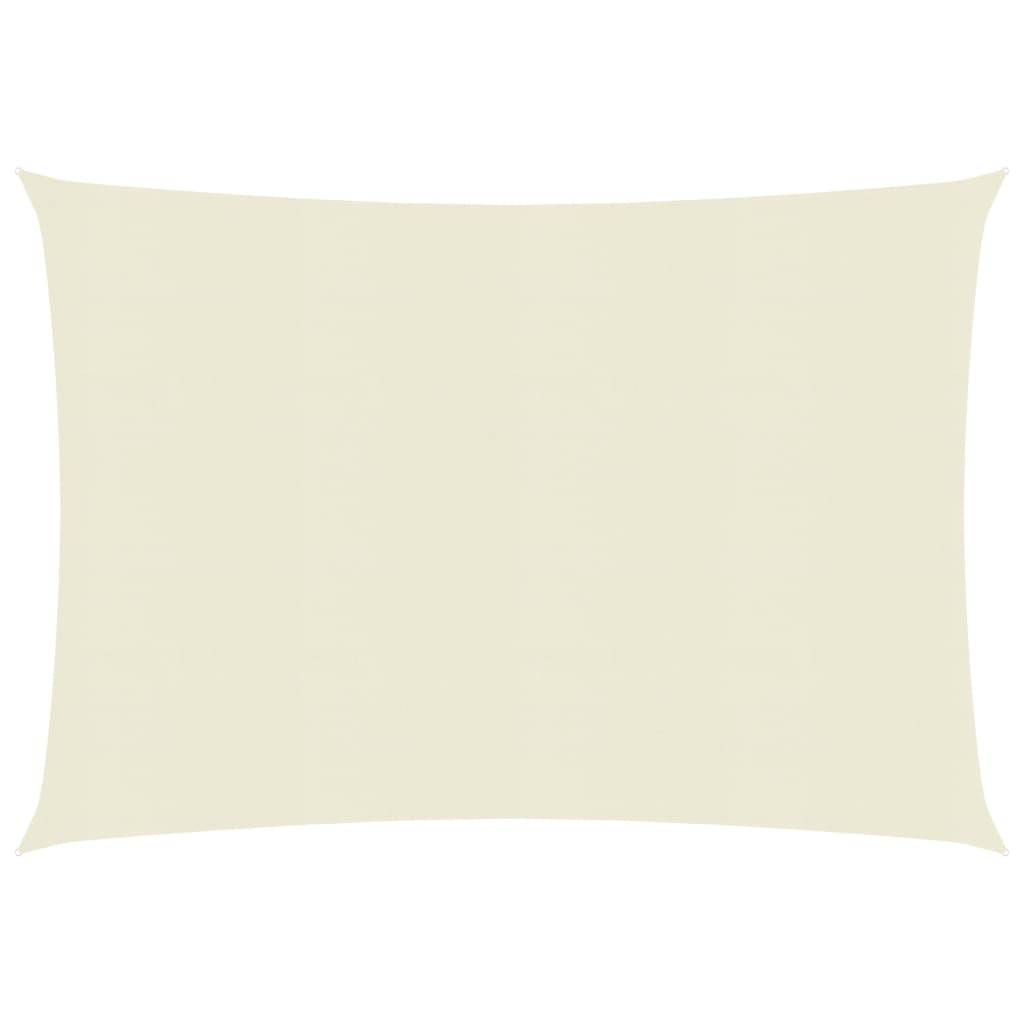 Helloshop26 - Voile toile d'ombrage parasol 160 g/m² 3 x 4,5 m PEHD crème - Imagen 1