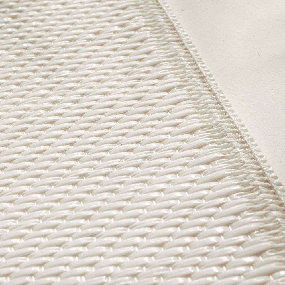 Jardindeco - Tapis extérieur en polypropylène Spargi 1747 blanc 120 x 160 cm  JardinDeco Nazar - Imagen 3